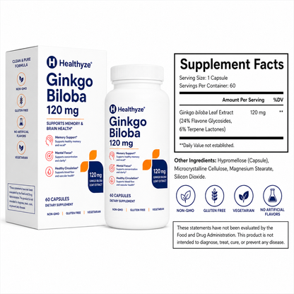 Healthyze Ginkgo Biloba 120 mg