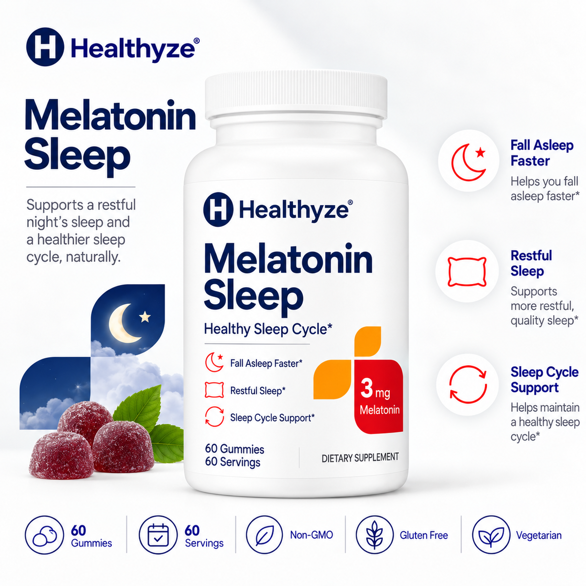 Healthyze Melatonin Sleep