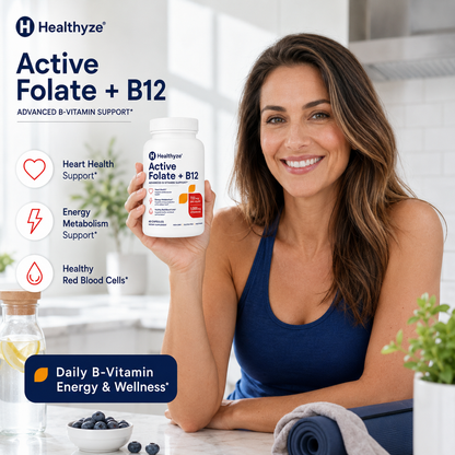 Healthyze Active Folate + B12