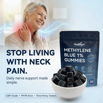 Methylene Blue Gummies.Support Arthritis.Stroke.Neuropathy.Fast acting Pain relief.Sugar-free.No side effects.