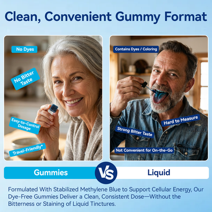 Methylene Blue Gummies.Support Arthritis.Stroke.Neuropathy.Fast acting Pain relief.Sugar-free.No side effects.