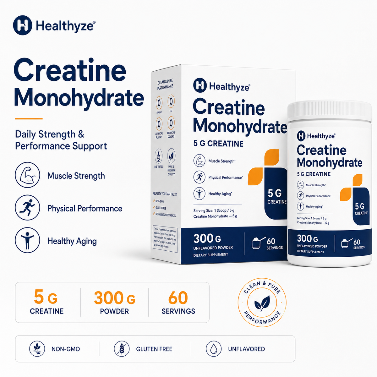 Healthyze Creatine Monohydrate