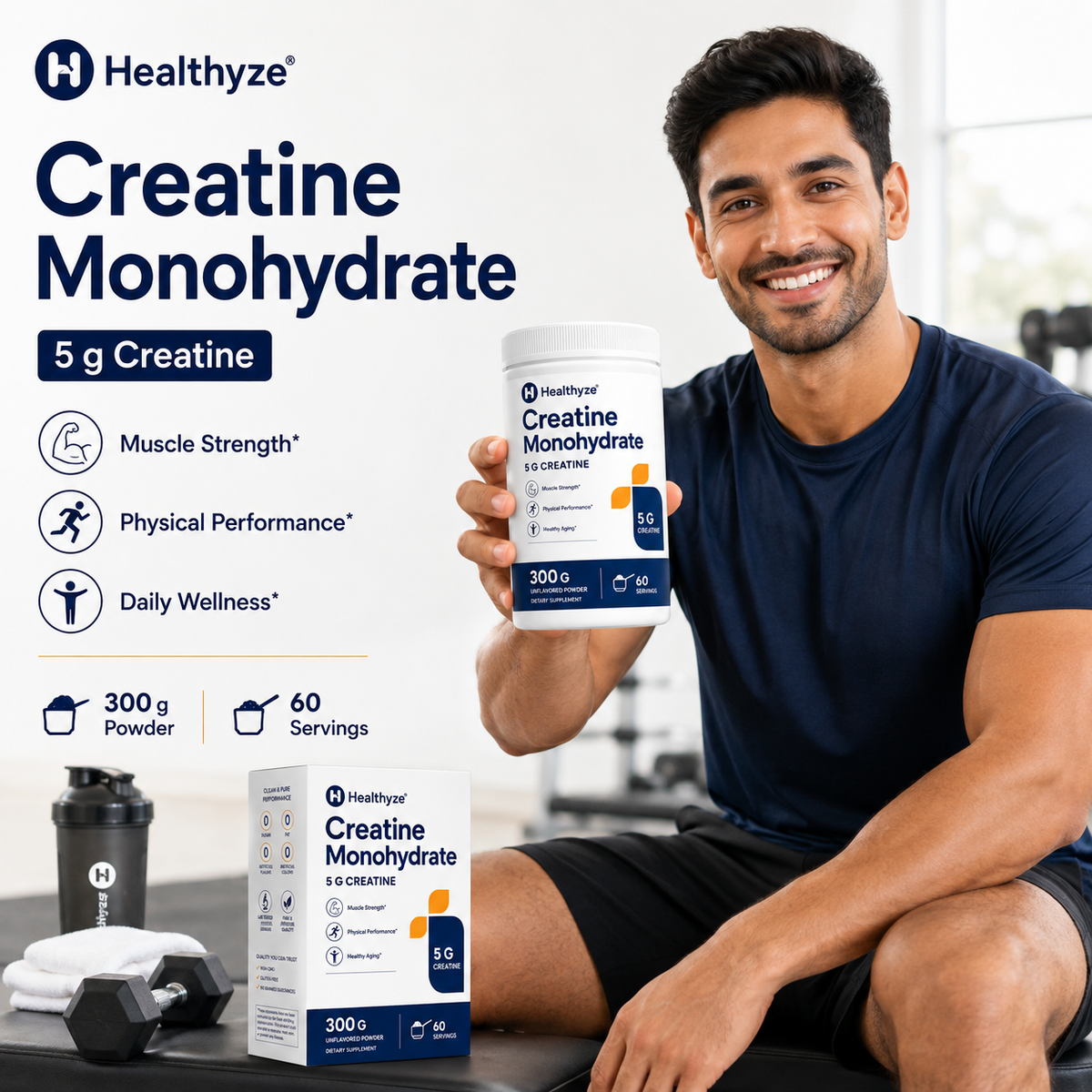 Healthyze Creatine Monohydrate